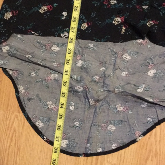 Floral HighLow Dress w/ Cutouts Urban Outfitters S - Picture 5 of 6